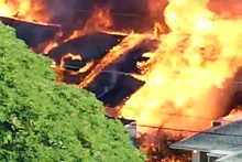 House on fire